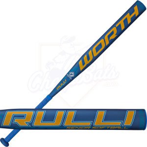 2016 Worth DENNIS RULLI Senior Slowpitch Softball Bat SSUSA Balanced